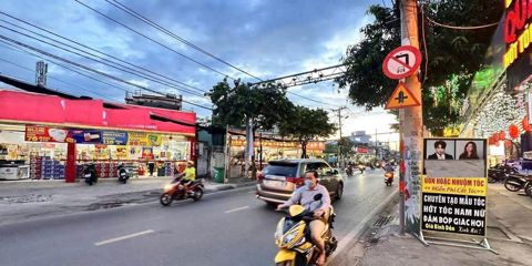 Bán đất mặt tiền Tô Ngọc Vân, Tam Bình, ngang 6.1m, DT 108.4m2 xây được hầm 7 tầng, full tiện ích